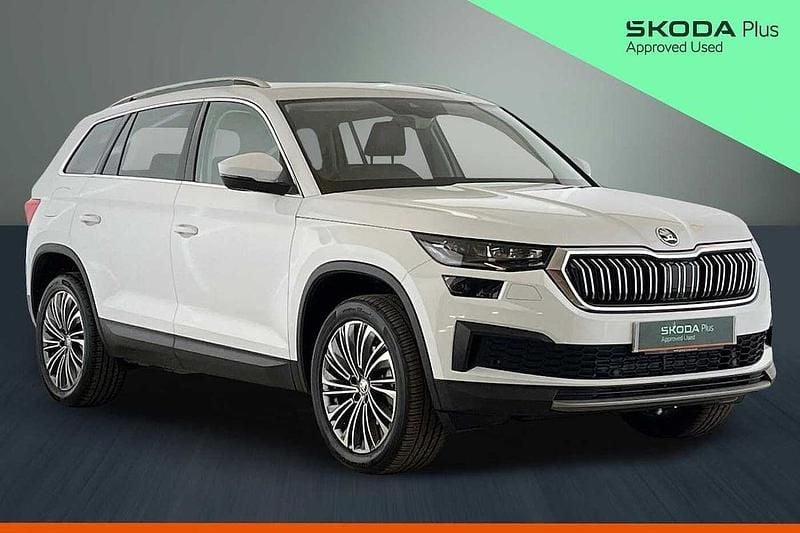 Used Skoda Kodiaq SE L Executive 150 HP (110 kW) 2024 White SUV