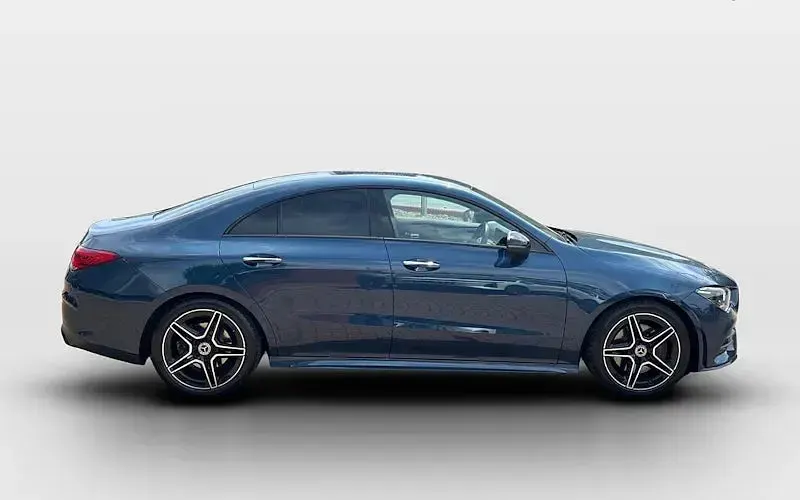 Used Mercedes CLA220 AMG Line Premium 190 HP (139 kW) 2022 Blue Sedan