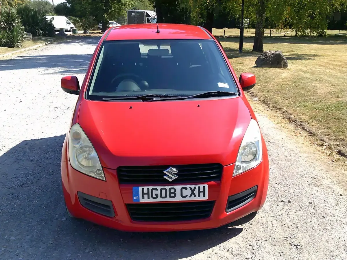 Used Suzuki Splash GLS 86 HP (63 kW) 2008 Red Hatchback