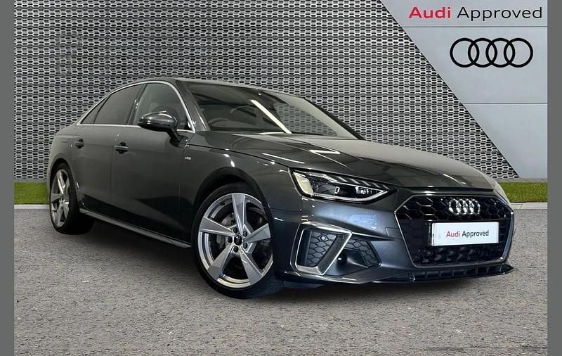 Used Audi A4 S-Line 200 HP (147 kW) 2024 Grey Sedan