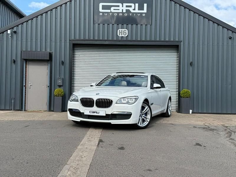 White Used 2014 BMW 750L M Sport Sedan | £14,999 - Image 1/4