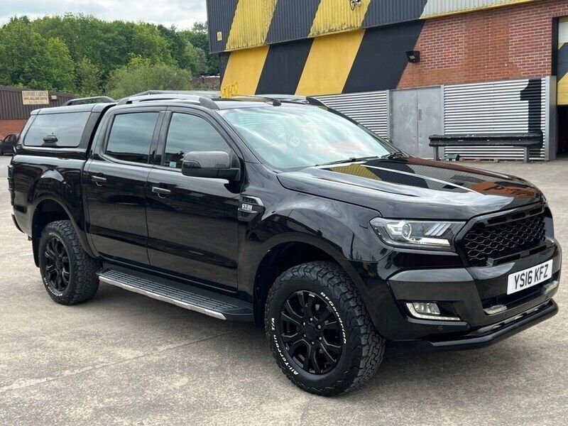 Black Used 2016 Ford Ranger Wildtrack Pickup | £14,650 (Fair price) - Image 1/4