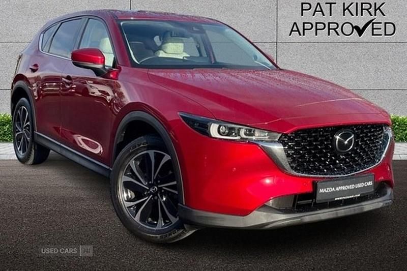 Red Used 2023 Mazda CX-5 Exclusive-Line SUV | £24,995 (A bit pricey) - Image 1/1