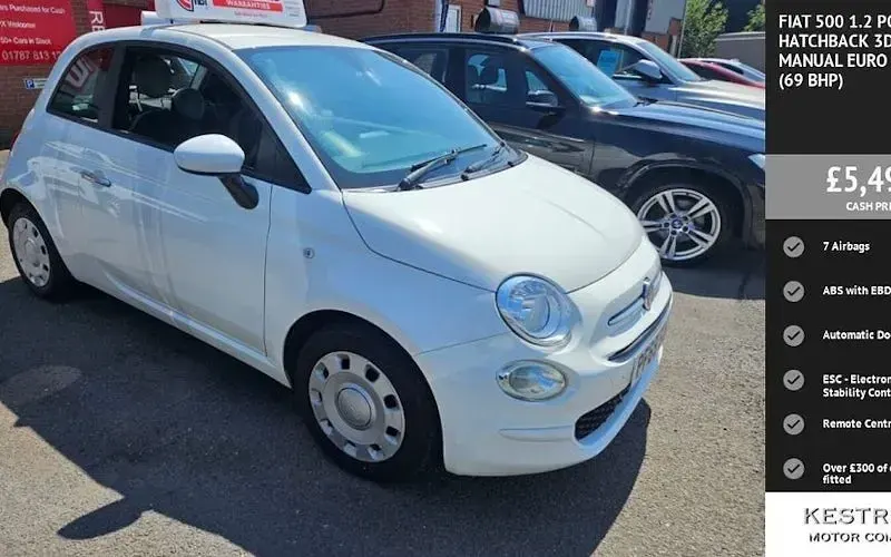 Used Fiat 500 Pop 69 HP (50 kW) 2019 Hatchback