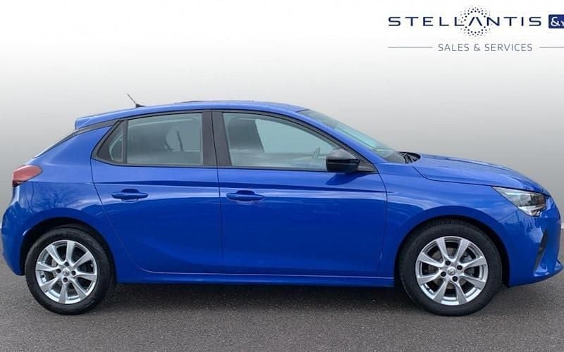 Used Vauxhall Corsa Edition 75 HP (55 kW) 2022 Blue Hatchback