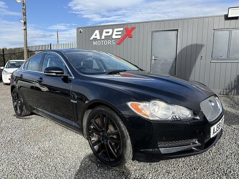 Black Used 2009 Jaguar XF Premium Luxury Sedan | £4,275 (Good price) - Image 1/4
