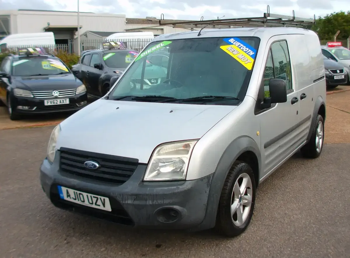 Used Ford Transit Connect 90 HP (66 kW) 2010 Silver MPV