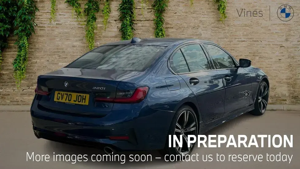 Used BMW 320 Sport Line 181 HP (133 kW) 2021 Blue