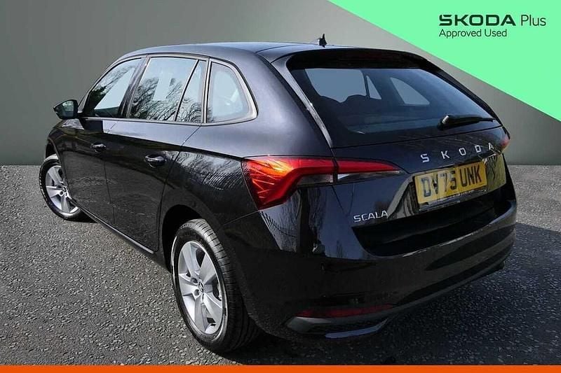 Used Skoda Scala SE 85 HP (62 kW) 2025 Black magic pearl effect Hatchback