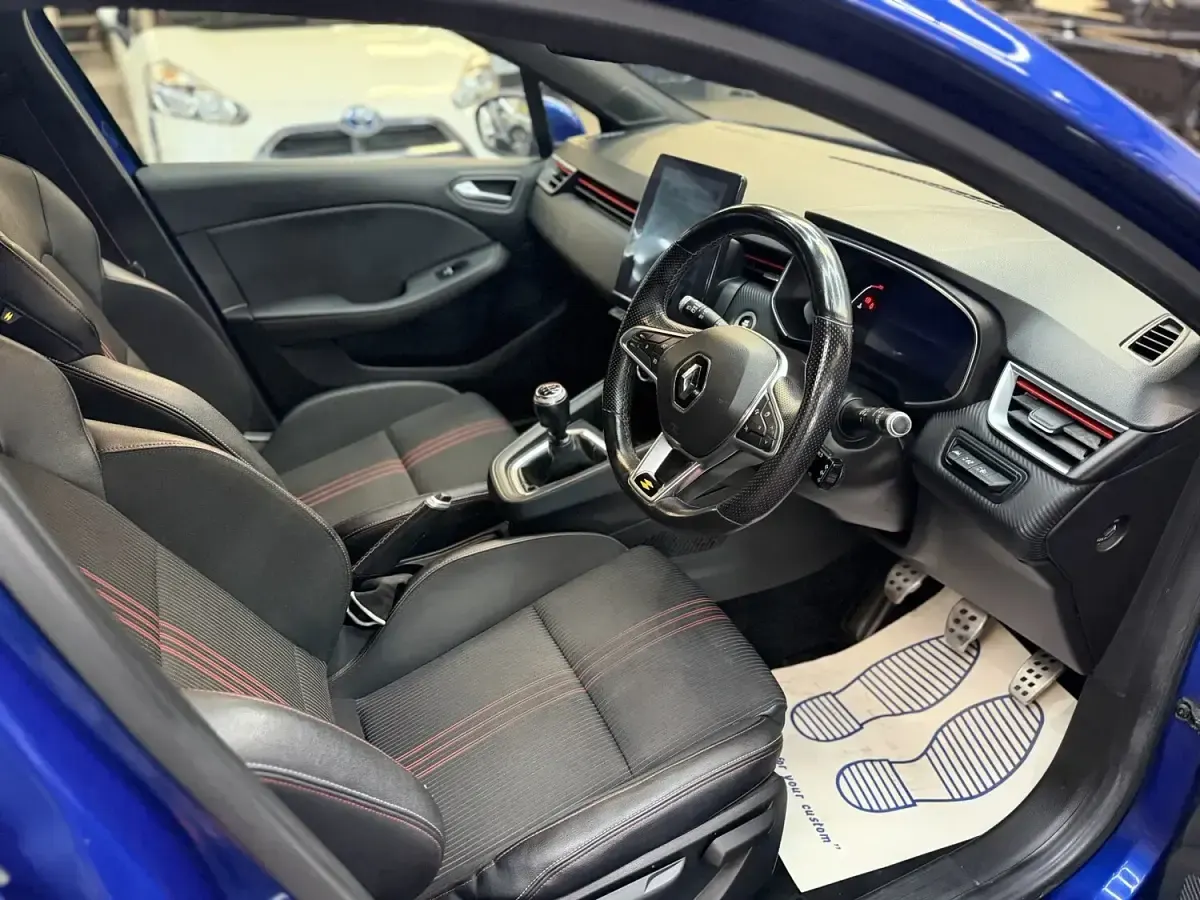 Used Renault Clio IV RS Line 100 HP (73 kW) 2019 Blue Hatchback