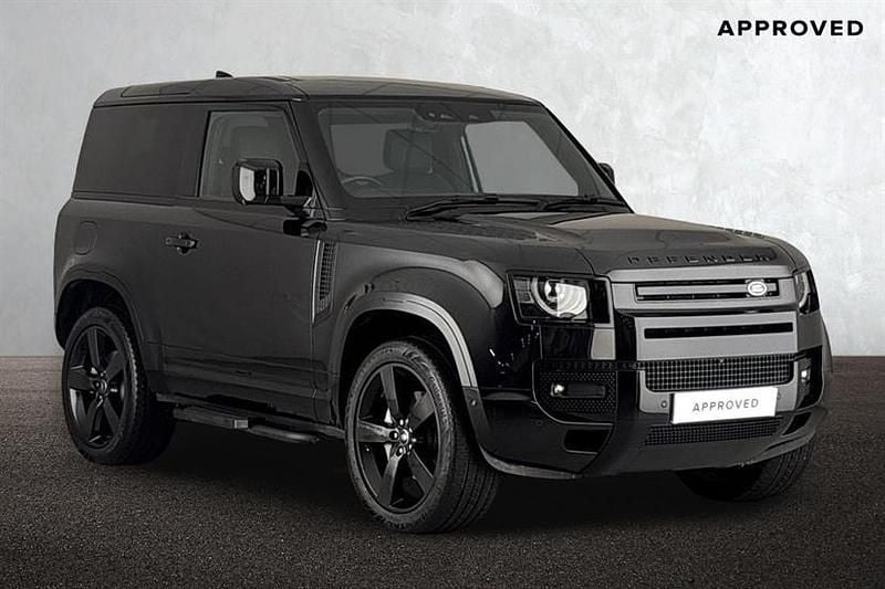 Santorini black Used 2023 Land Rover Defender HSE Dynamic Estate | £59,595 (Super price) - Image 1/4
