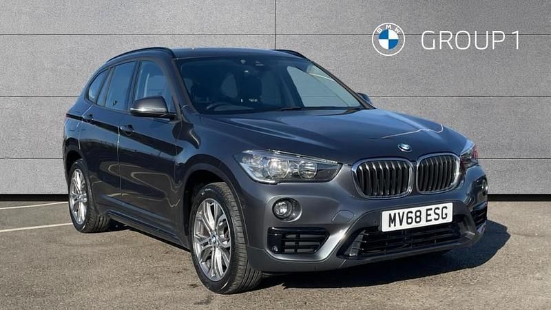 Used BMW X1 Sport Line 187 HP (137 kW) 2018 Grey SUV