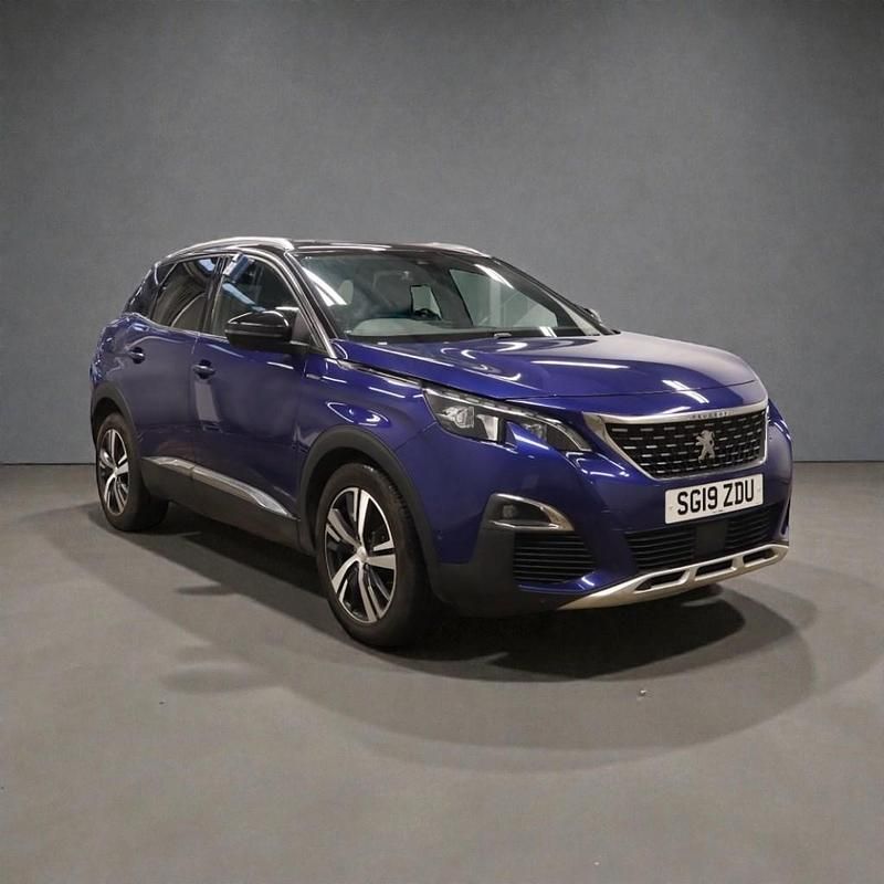 Used Peugeot 3008 GT-line 2019 Blue SUV