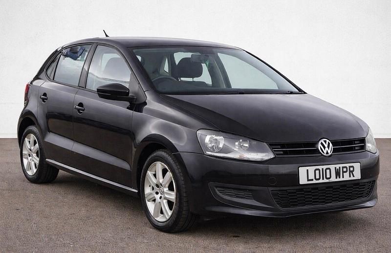 Used VW Polo SE 85 HP (62 kW) 2010 Black Hatchback