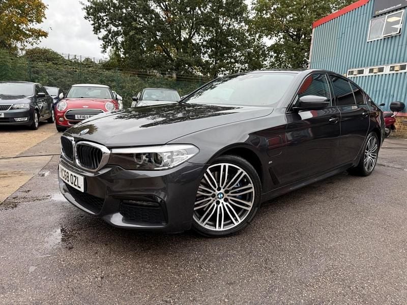 Grey Used 2018 BMW 530e M Sport Sedan | £15,440 (Fair price) - Image 1/4