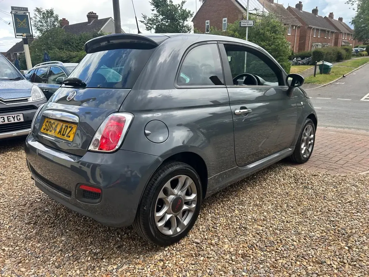 Used Fiat 500 S 69 HP (50 kW) 2014 Grey Hatchback