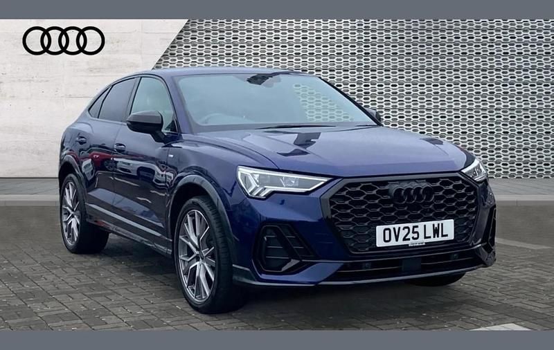 Used Audi Q3 Black Edition 150 HP (110 kW) 2025 Blue SUV