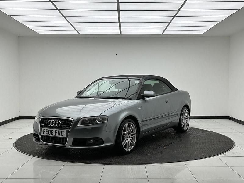 Used Audi A4 Cabriolet S-Line 197 HP (144 kW) 2008 Grey Cabriolet