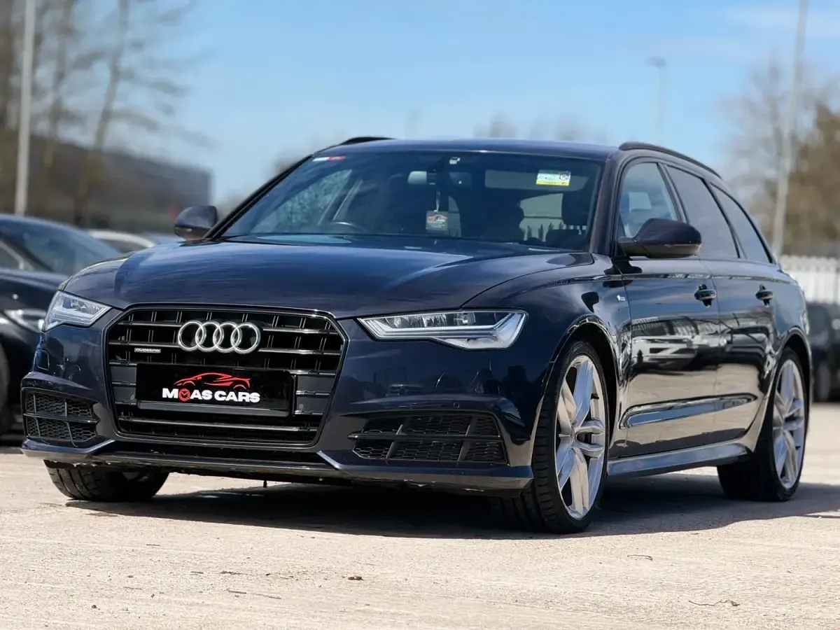 Usado Audi A6 Black Edition 272 CV (200 kW) 2017 Azul Familiar