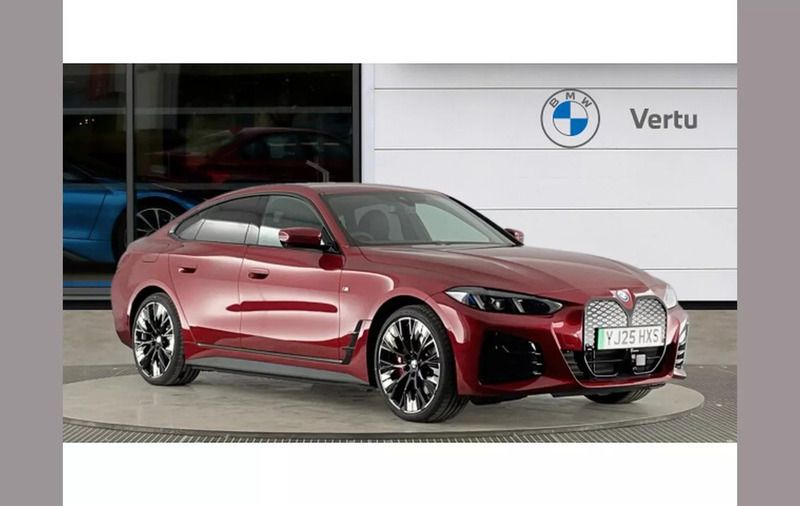 Red Used 2025 BMW i4 M Sport Sedan | £49,384 (Fair price) - Image 1/4