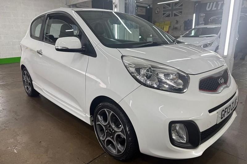 Used Kia Picanto 2013 White Hatchback