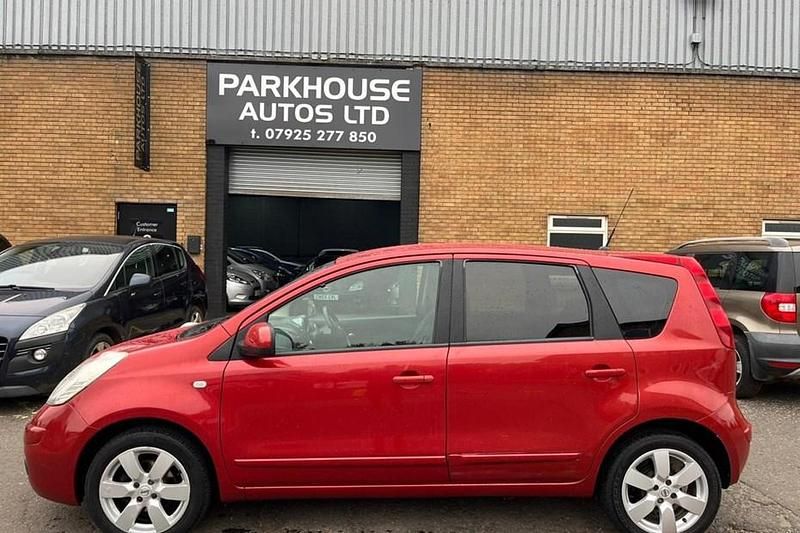 Red Used 2008 Nissan Note Tekna MPV | £4,490 (A bit pricey) - Image 1/1