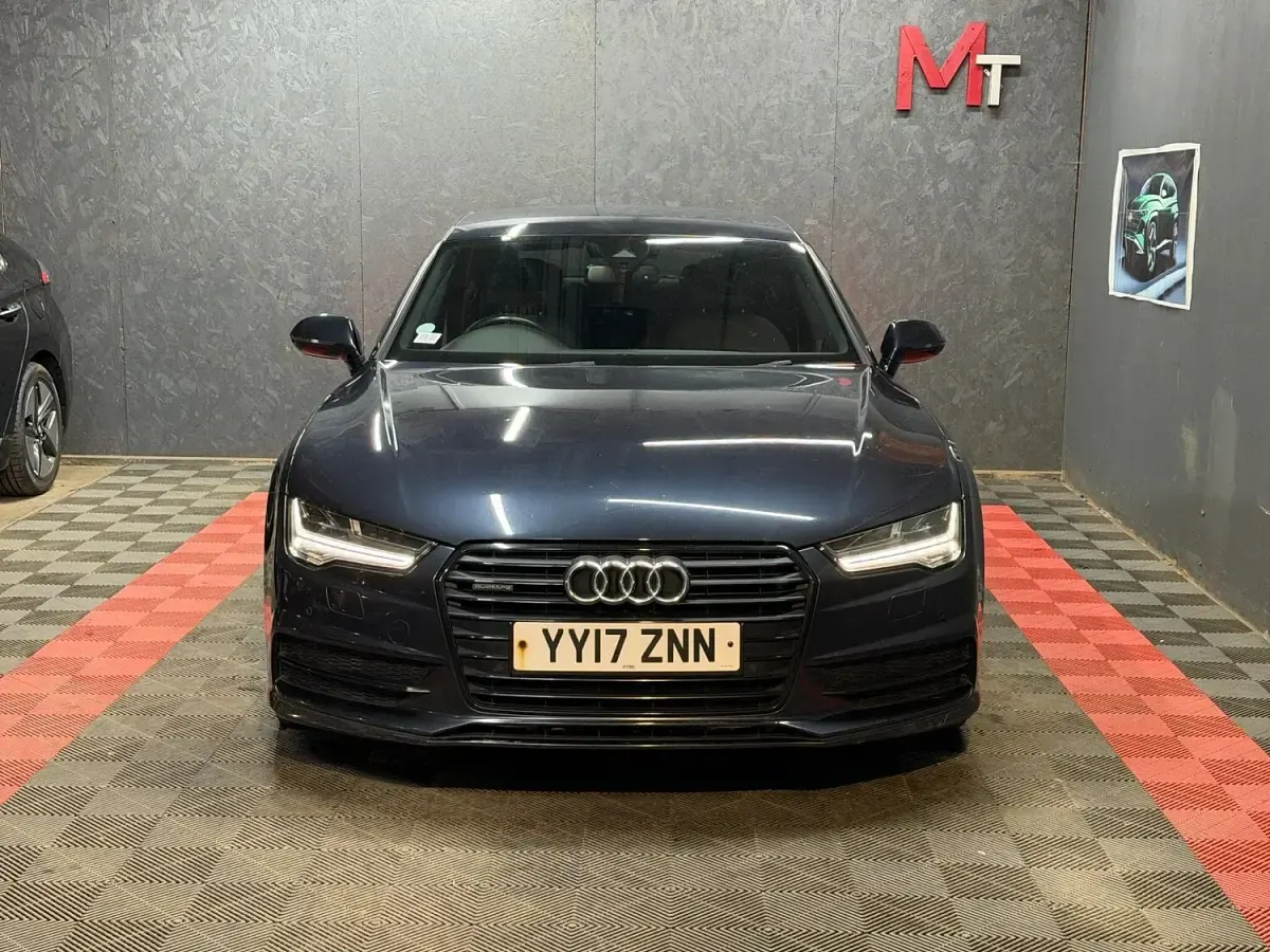Used Audi A7 Sportback Black Edition 2017 Blue Hatchback
