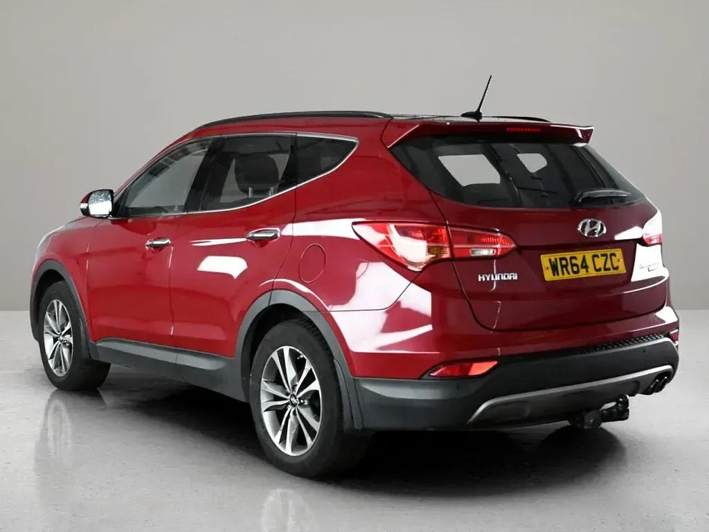 Used Hyundai Santa Fe Premium 194 HP (142 kW) 2014 Red SUV