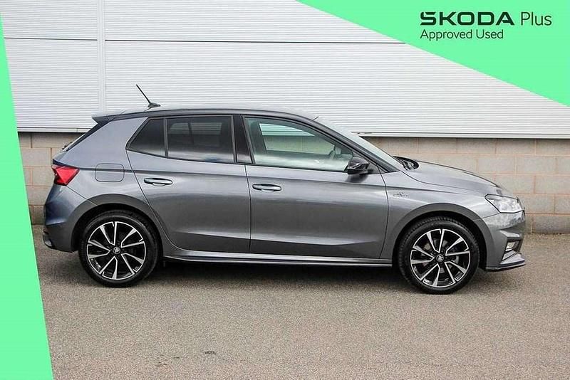 Used Skoda Fabia Monte Carlo 113 HP (83 kW) 2025 Graphite grey metallic black magic pearl effect Hatchback