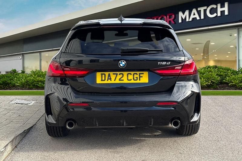 Used BMW 118 M Sport 150 HP (110 kW) 2022 Black Hatchback