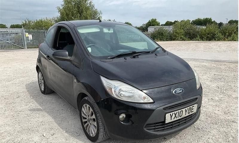 Black Used 2010 Ford Ka Zetec Hatchback | £1,993 (Good price) - Image 1/3