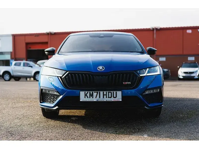 Used Skoda Octavia vRS 2021 Blue Hatchback