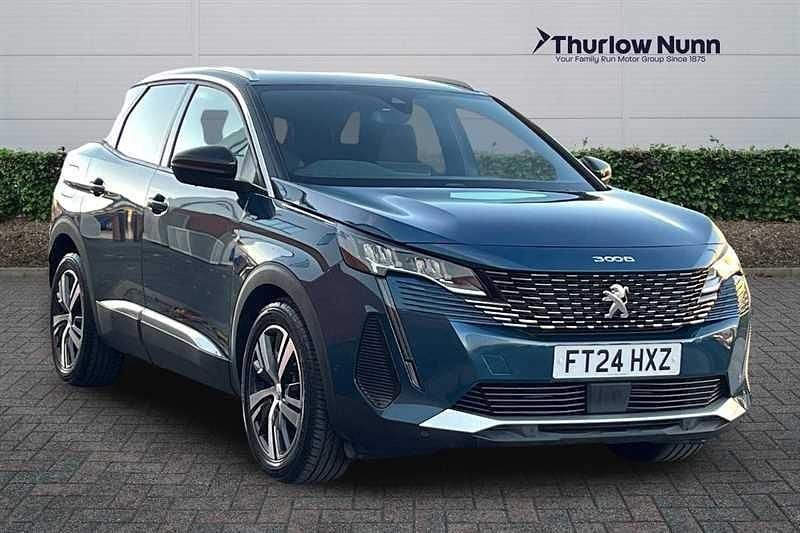 Blue Used 2024 Peugeot 3008 Allure+ Hatchback | £19,487 (Fair price) - Image 1/4