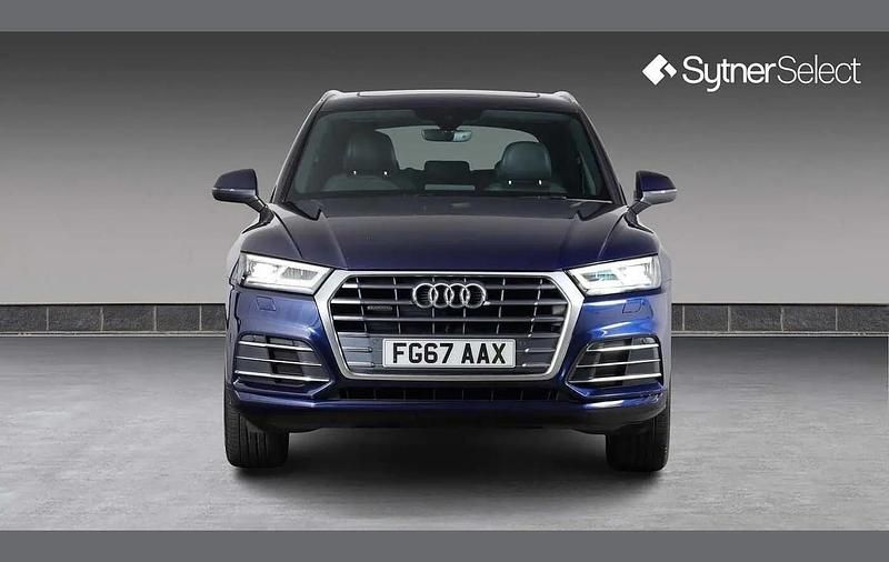 Used Audi Q5 S-Line 248 HP (182 kW) 2017 Blue SUV