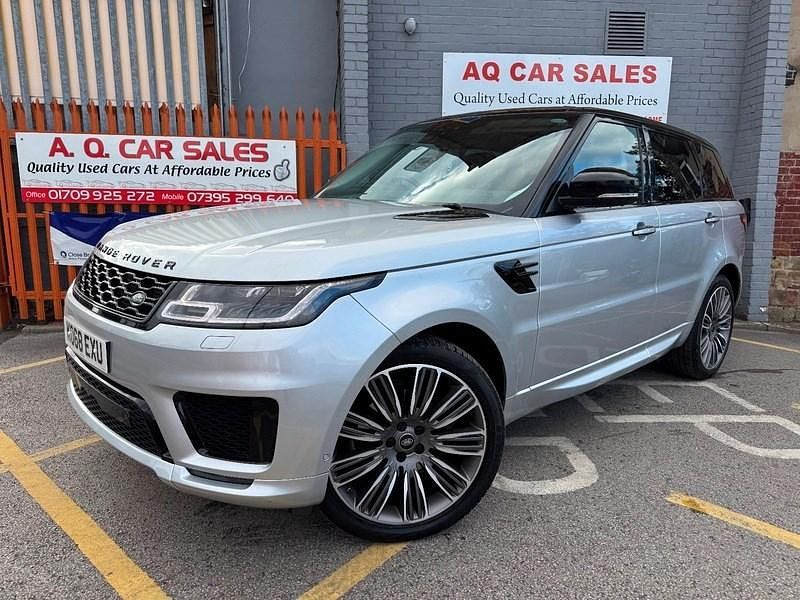 Used Land Rover Range Rover Sport Autobiography Dynamic 306 HP (225 kW) 2018 Silver SUV