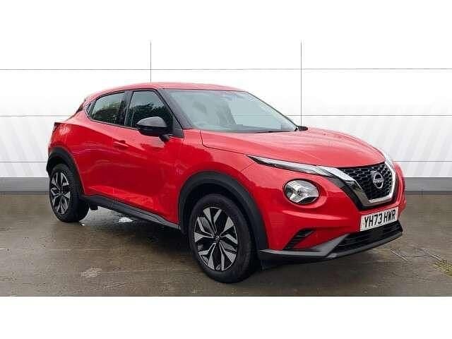Red Used 2023 Nissan Juke Acenta SUV | £14,961 (Fair price) - Image 1/4