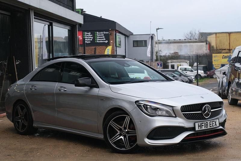 Silver Used 2026 Mercedes CLA250 AMG Sedan | £17,850 - Image 1/4