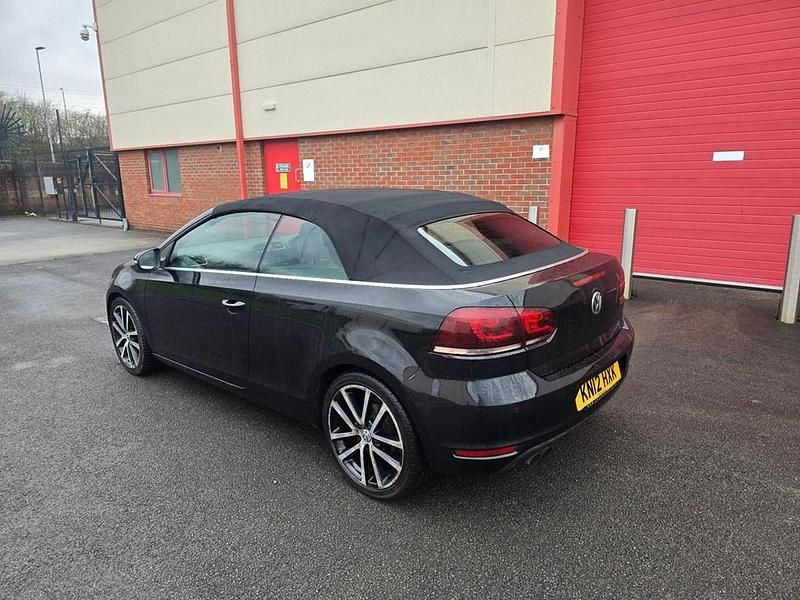 Used VW Golf Cabriolet GT 2012 Black Cabriolet