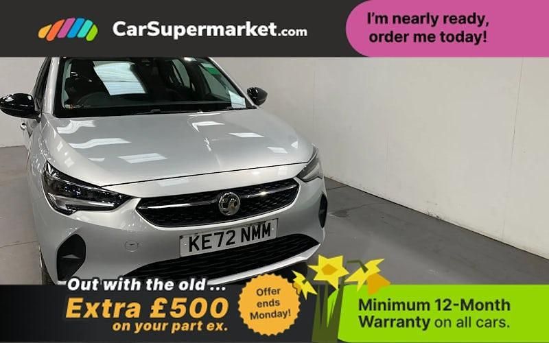 Used Vauxhall Corsa Design Edition 75 HP (55 kW) 2023 Grey Hatchback