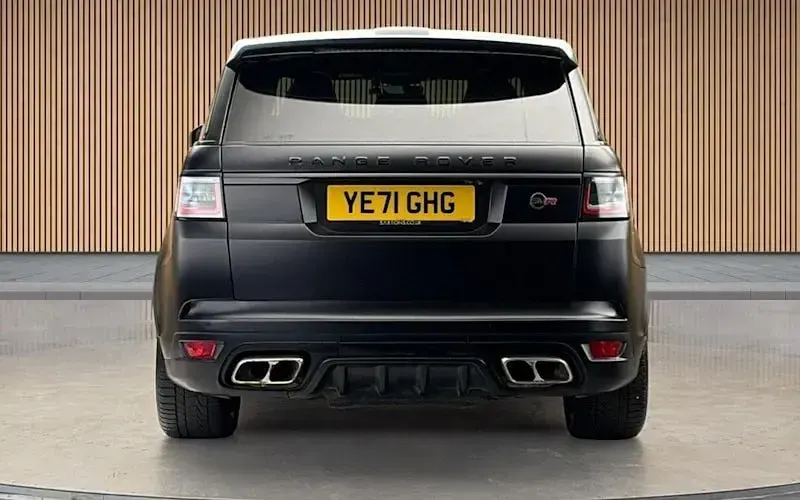 Used Land Rover Range Rover Sport SVR 575 HP (422 kW) 2021 Black SUV