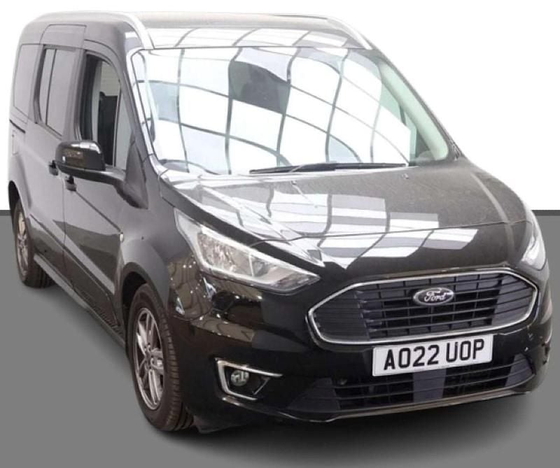 Black Used 2022 Ford Tourneo Connect Titanium MPV | £18,500 (Fair price) - Image 1/1