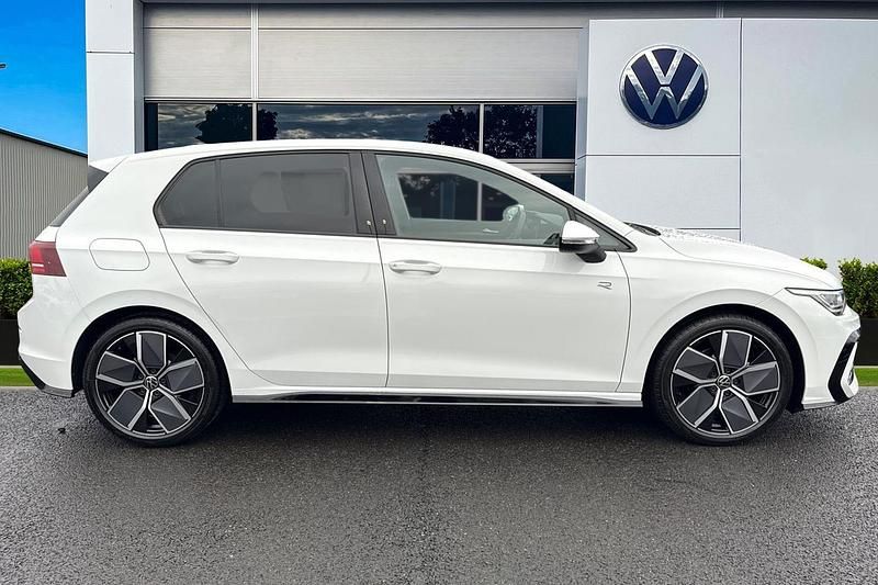 Used VW Golf VIII R-line 2024 White Hatchback