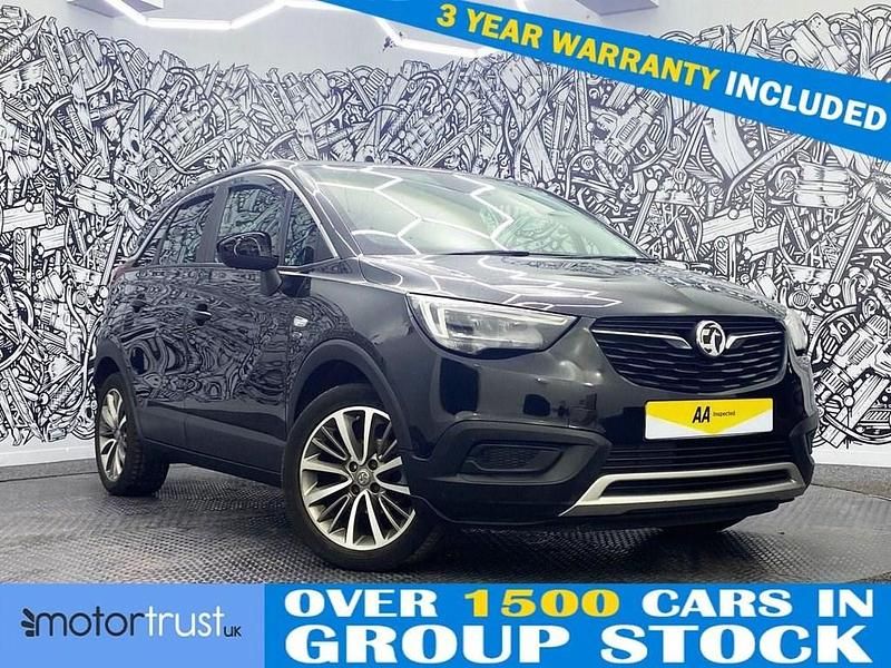 Used Vauxhall Crossland X SRi 83 HP (61 kW) 2020 Black SUV