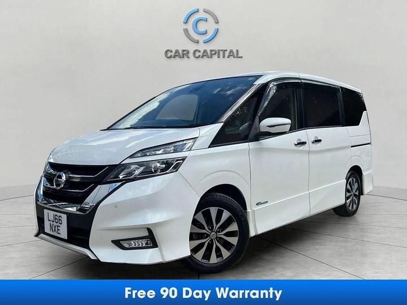 White Used 2016 Nissan Serena Pure MPV | £14,980 (Expensive) - Image 1/3