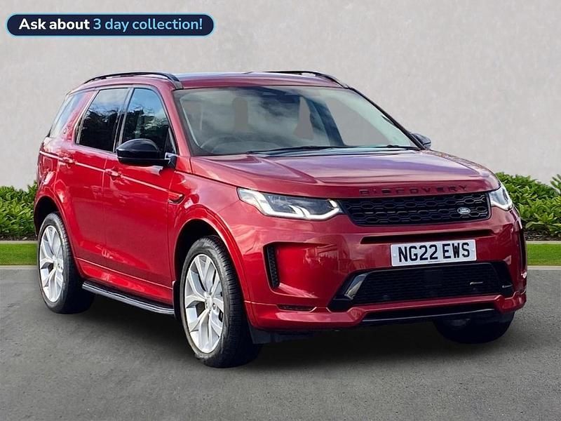 Red Used 2022 Land Rover Discovery Sport SE Dynamic SUV | £29,045 (Fair price) - Image 1/4