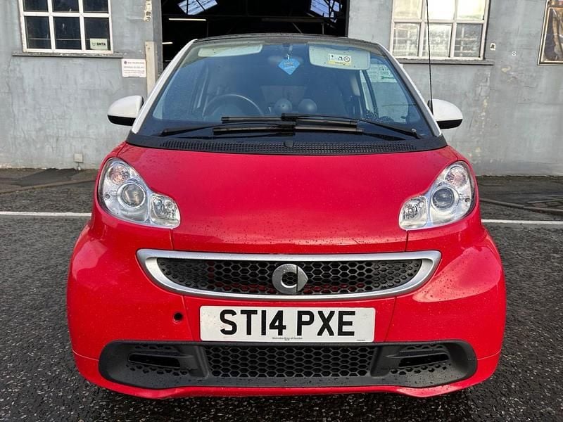 Red Used 2014 Smart ForTwo Coupé Passion Coupe | £4,499 (Fair price) - Image 1/4