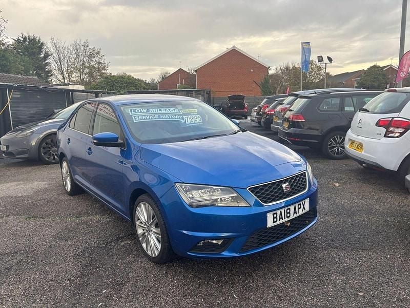 Blue Used 2018 Seat Toledo XCELLENCE Hatchback | £7,995 (Fair price) - Image 1/4