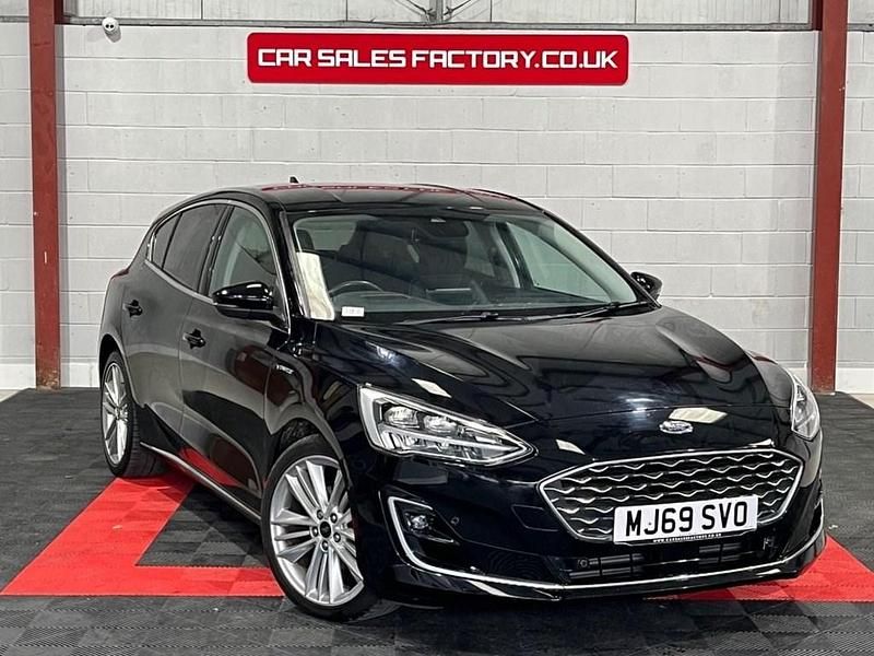 Black Used 2019 Ford Focus Vignale Hatchback | £11,995 (Fair price) - Image 1/4