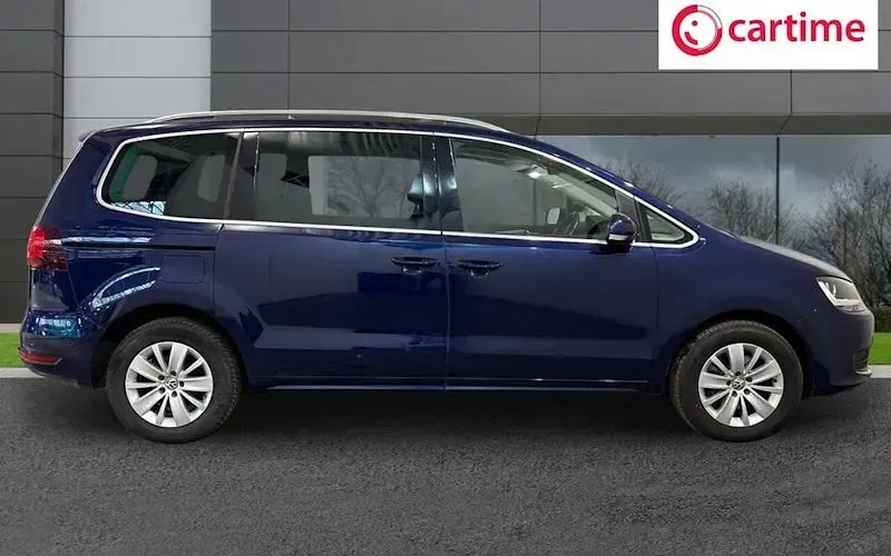 Used VW Sharan SE 150 HP (110 kW) 2018 Blue MPV