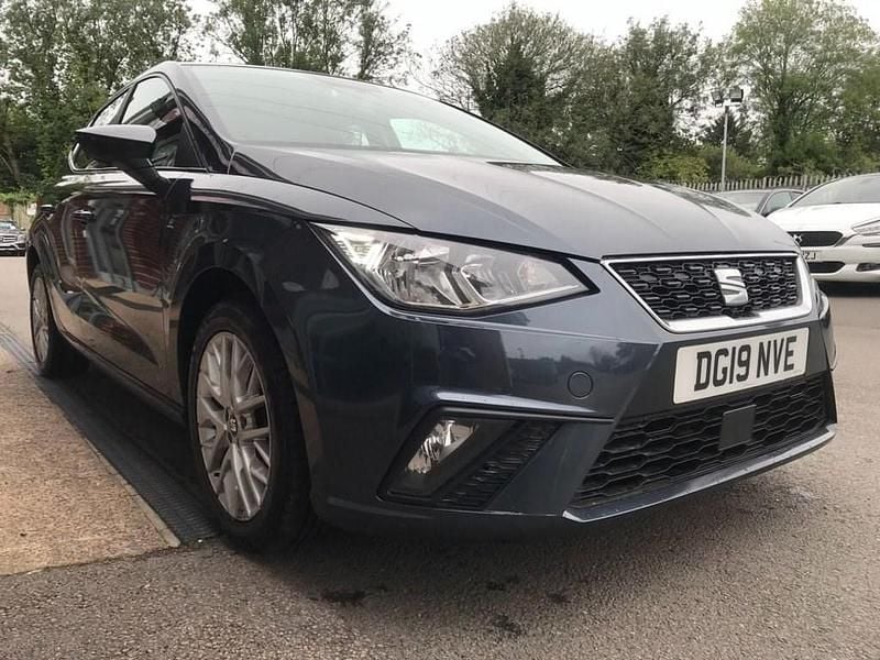 Used Seat Ibiza SE Technology 95 HP (69 kW) 2019 Grey Hatchback